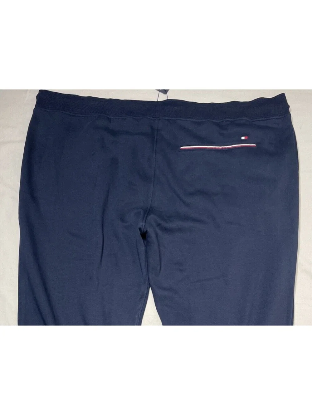 $79 Tommy Hilfiger Men's 4XL Big & Tall Fleece Jogger Sweatpants Navy NWT *READ*